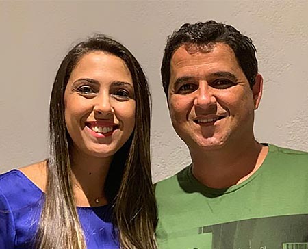 Wellington e Helaine 